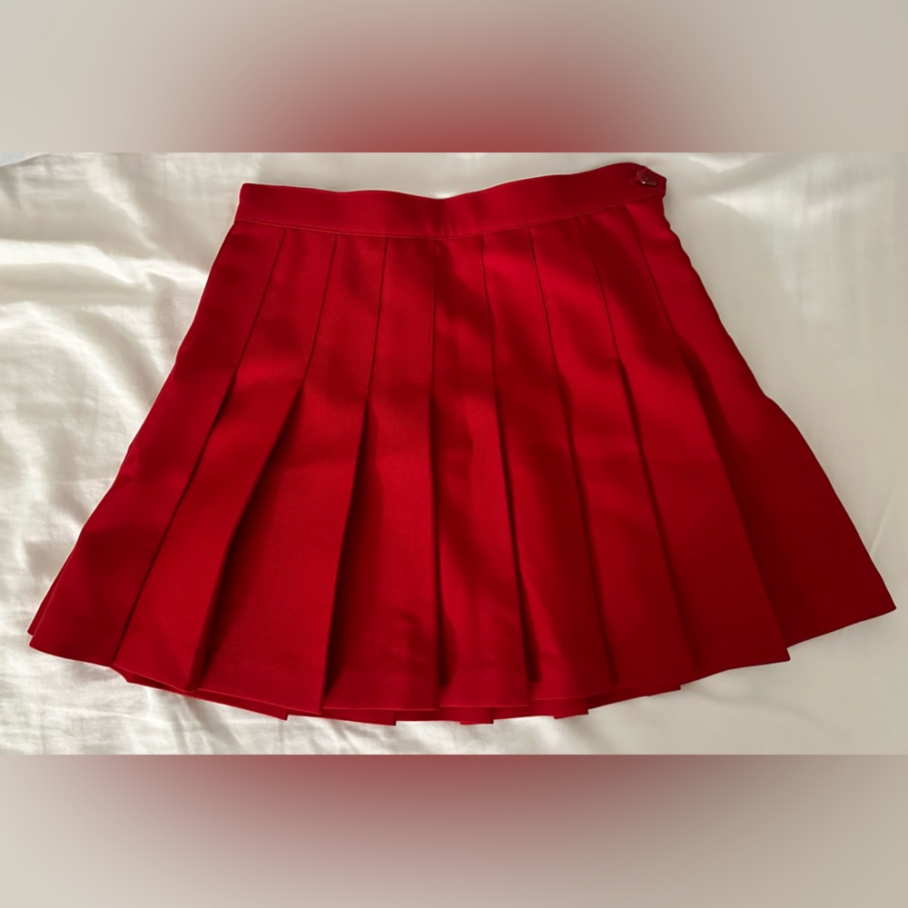 American Apparel Pleated Tennis Skirt
